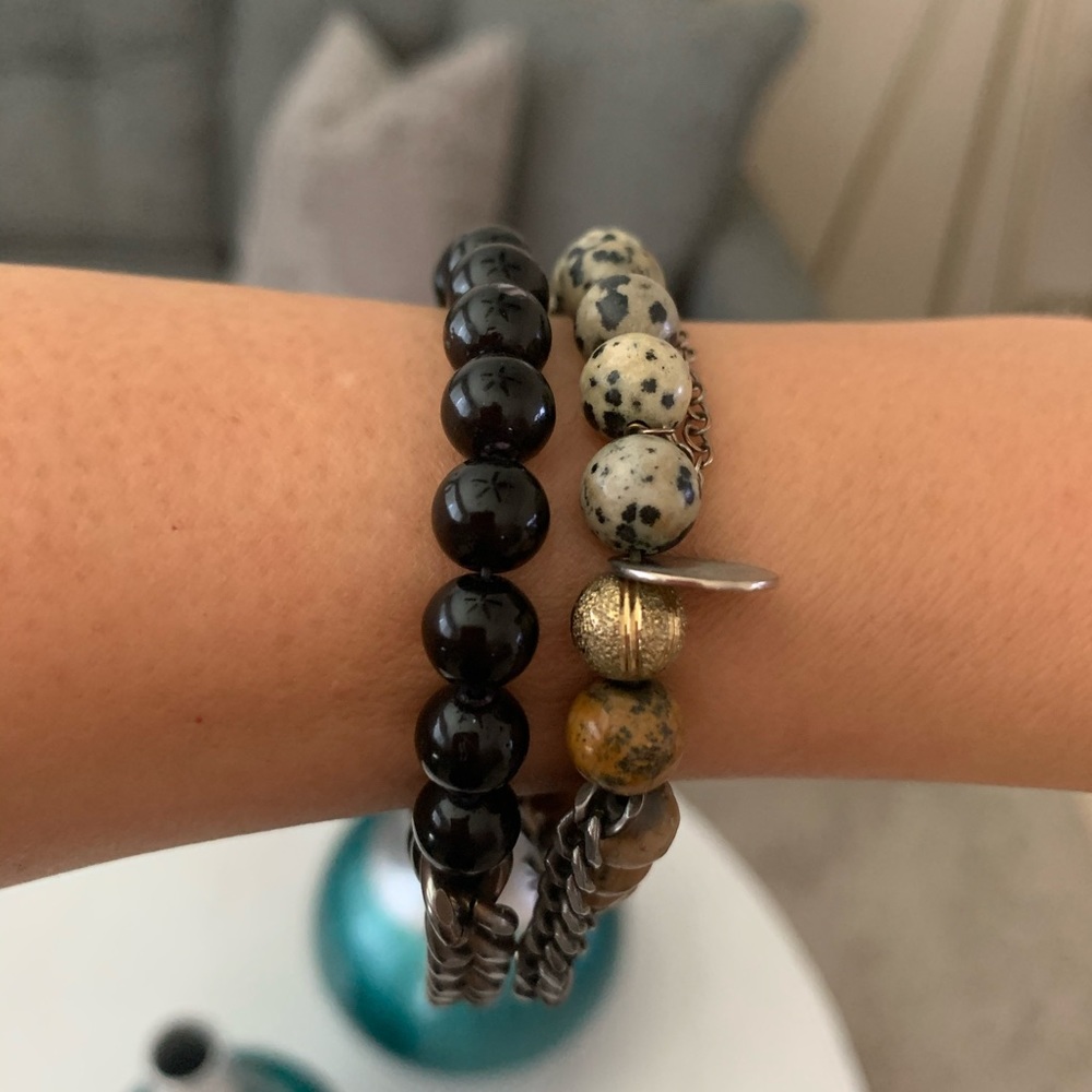 Lace Project bracelets